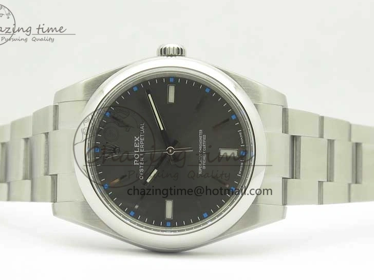 MiroTime 0507 Oyster Perpetual 39mm 114300 ARF 1:1 Best Edition 904L SS Case and Bracelet Gray Rhodium Dial SH Resilient 3394